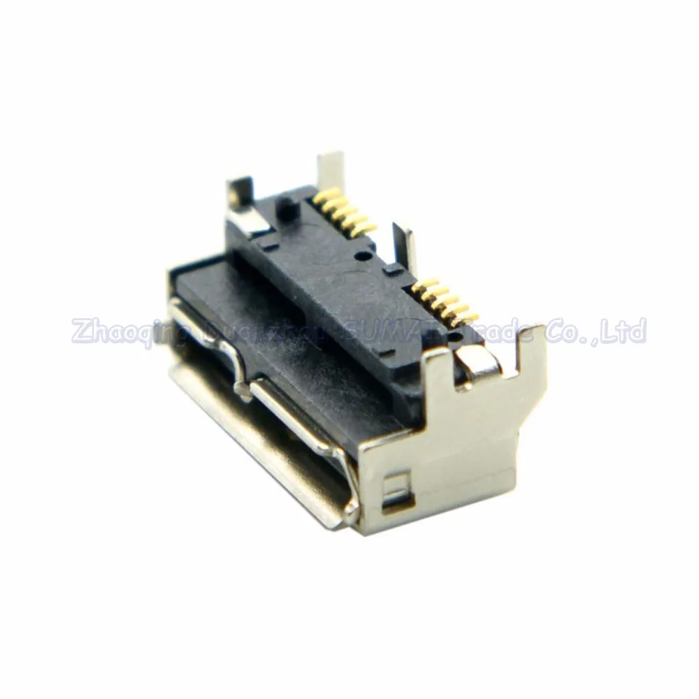 

10pcs MICRO USB 3.0 female socket B Type mobile hard disk interface for Samsung Toshiba height 5.2MM