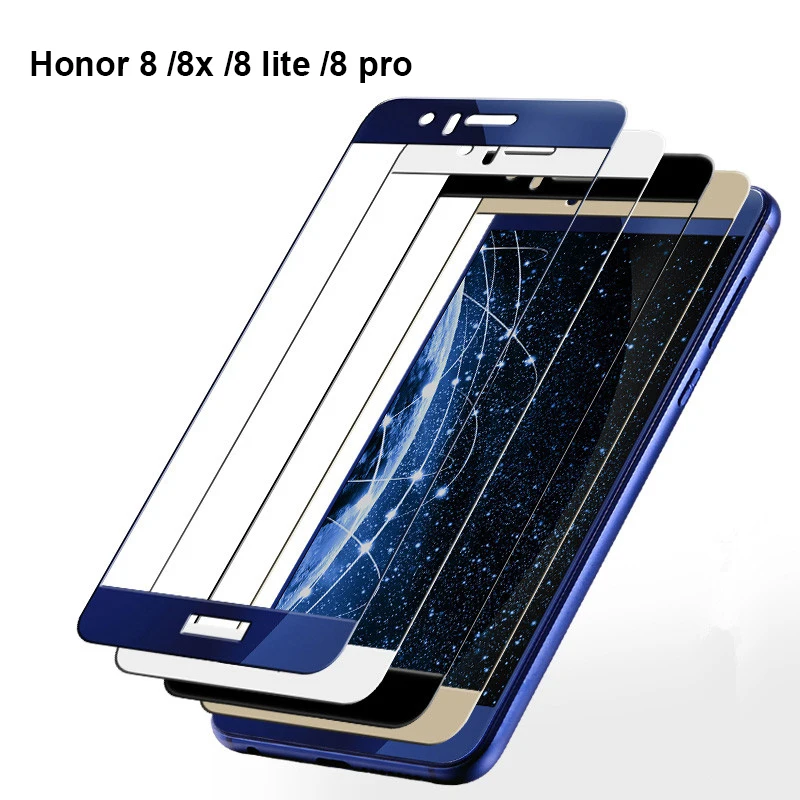 Закаленное стекло для huawei honor 8 Защитное стекло для экрана honor 8 pro lite 8x защитная пленка glas honor 8 8lite светильник 8pro 8 x