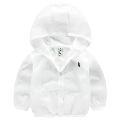 baby boy white summer jacket