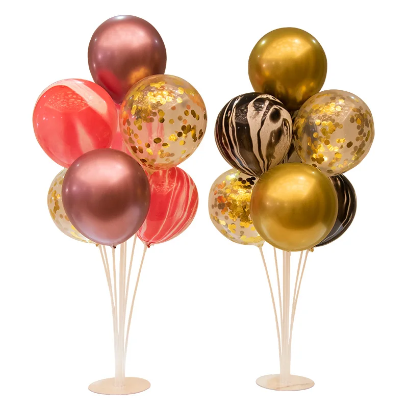День рождения подставка для воздушных шаров держатель Globos палка колонна