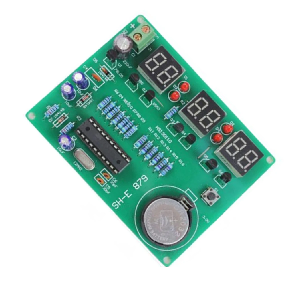 Buy E36 Ready to use 6 Digit Electronic LED Digital Clock module Online ...