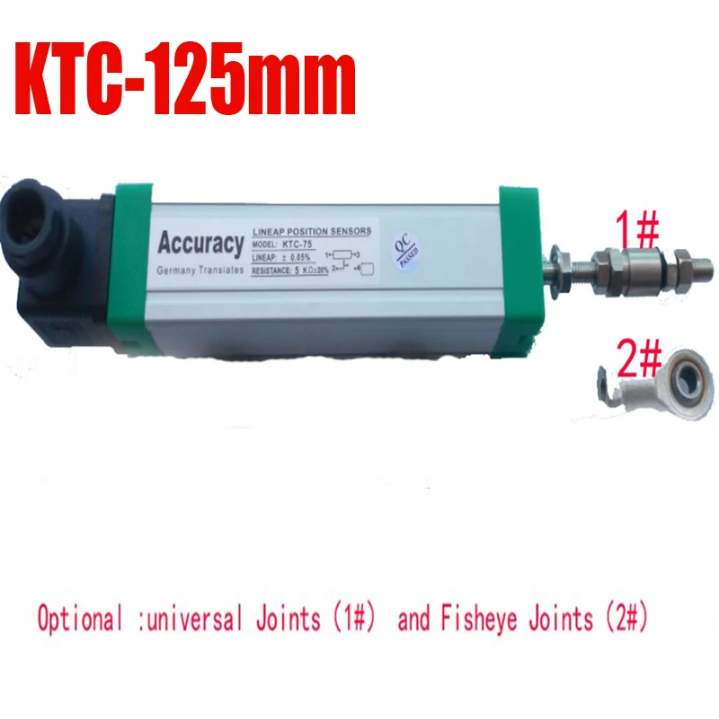 KTC 125mm linear displacement transducer , lever electronic device, resistance scale in Level