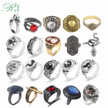 Rj dropshipping dark souls anéis demônio da cicatriz de havel chloranthy anel cosplay anillos para homem jóias acessórios presente