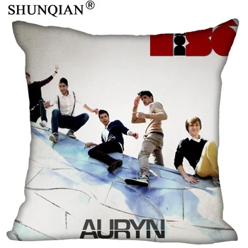 

Auryn Pillowcase Square Zippered Home Decorative Pillow Cover Wedding Custom Gift For Two Sides Printed