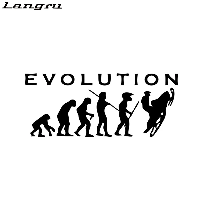 Langru Car-Styling Evolution Snowmobiles Fashion Decor Car Sticker Vinyl Decal Jdm | Автомобили и мотоциклы