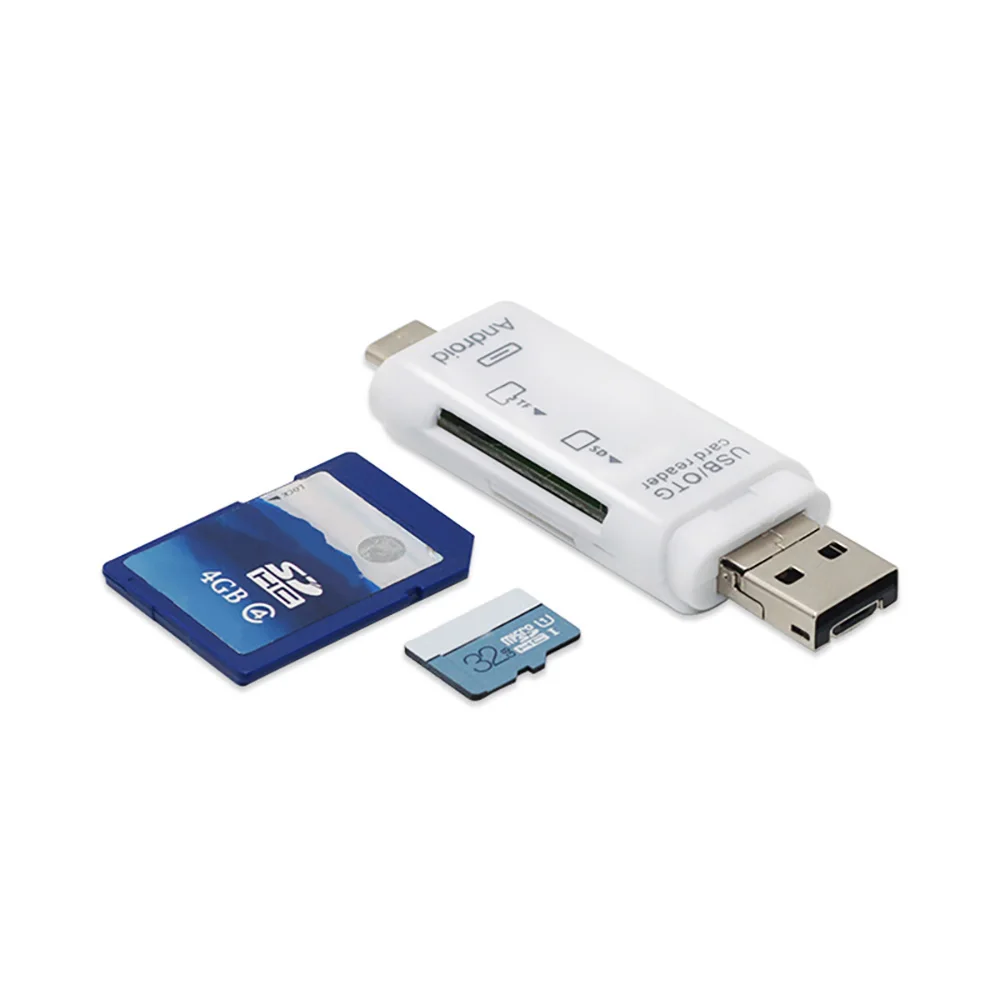 

3 в 1, устройство для чтения карт SD, TF, Micro SD