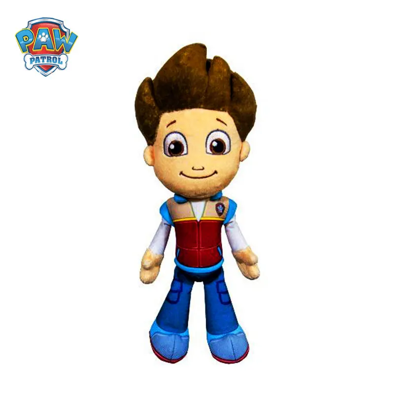 

PAW PATROL anime plush kawaii kids toy plush doll children's birthday gift paw patrol patrol captain soft toy for boys 40cm