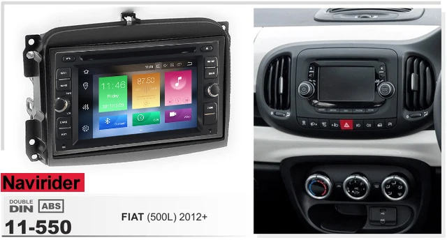 Подходит для FIAT 500L 2012+ Android 8,0 dvd плеер автомобиля с canbus головное устройство магнитофон Мультимедиа Стерео gps навигации устройства