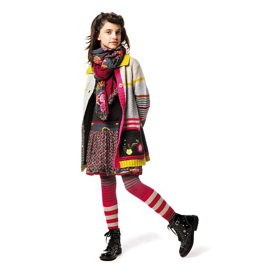 

brand girls clothing 2018 spring autumn girl long sleeve navy dot knitwear cotton tee sweater coat of the girls enfant