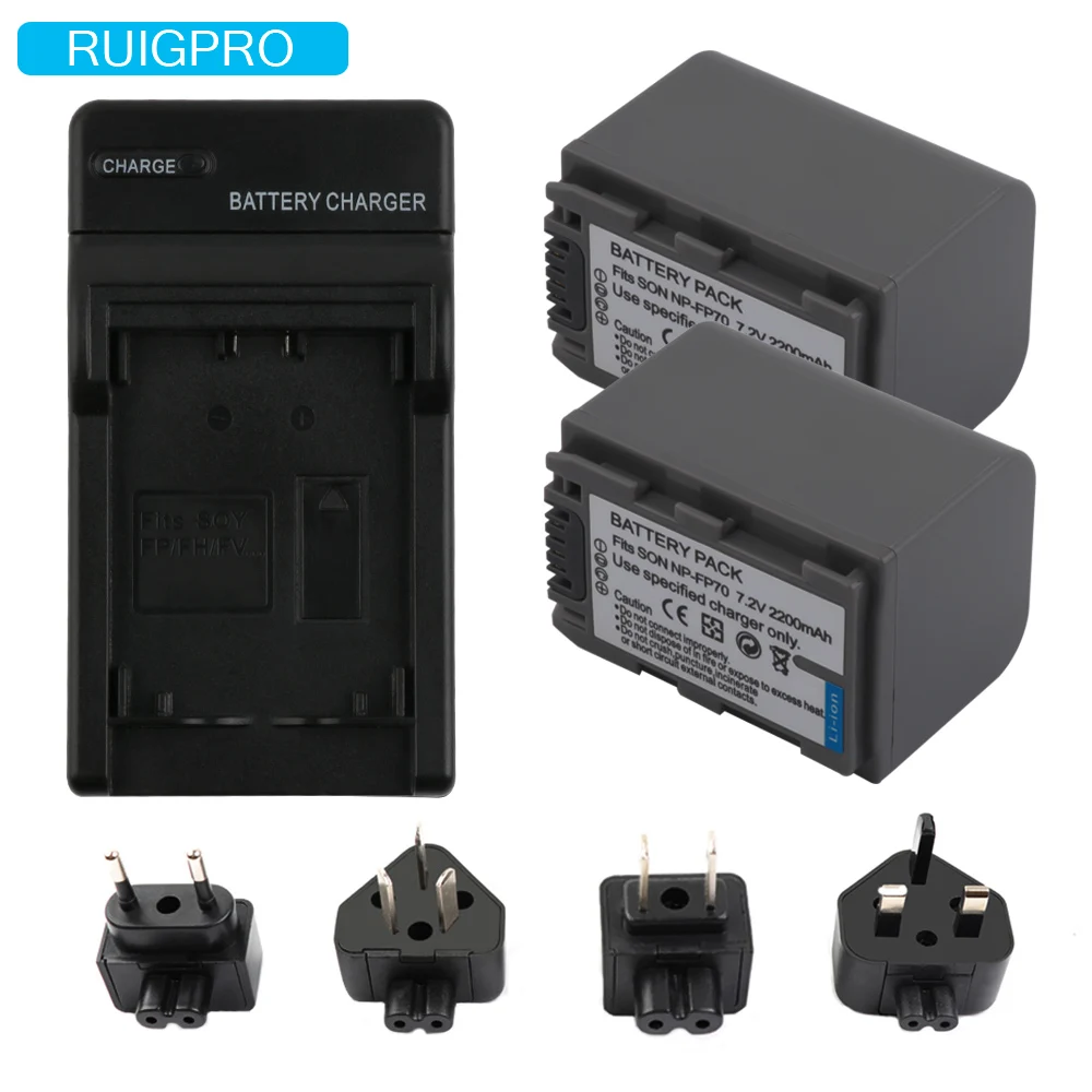2200 мАч NP FP70 NP-FP70 Батарея + Зарядное устройство для sony NP-FP30 NP-FP50 NP-FP60 NP-FP90 DCR-SX40 SX40r SX41
