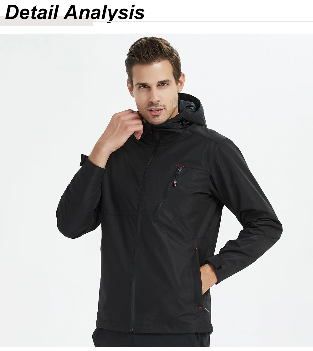 waterproof windbreaker