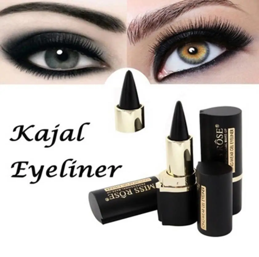 Eyeliner Makeup Eyes Pencil Longwear Black Gel Eye Liner Stickers...