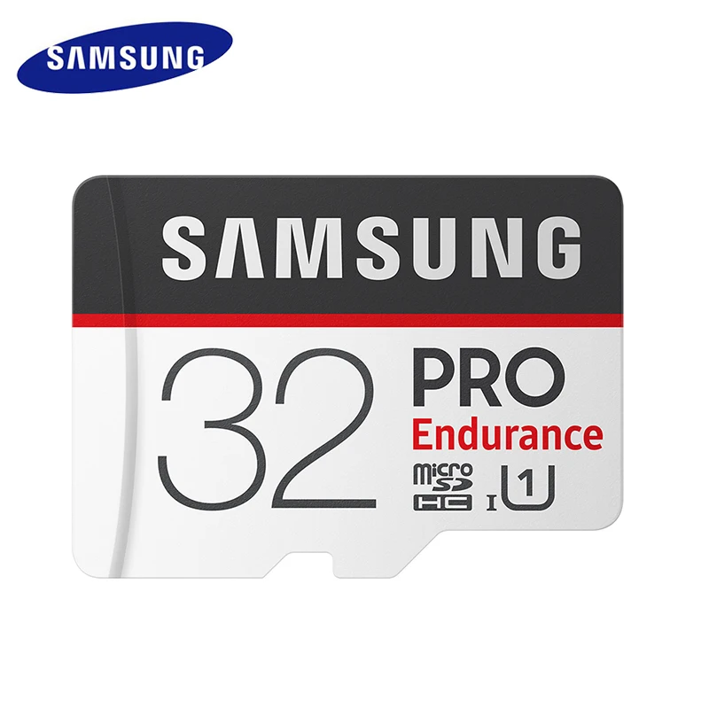 Лучший Samsung PRO выносливость карты памяти 128 ГБ Micro SD 32gbtf карты 64 ГБ SDXC Class10 U3 4 K HD узнать Скорость до 100 МБ с. с адаптером