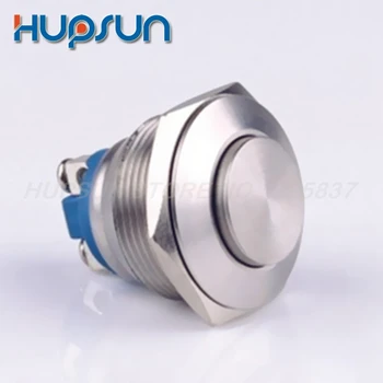 

5pc waterproof 22mm car boat door bell speaker screw stainless steel reset on off push start button momentary push button switch