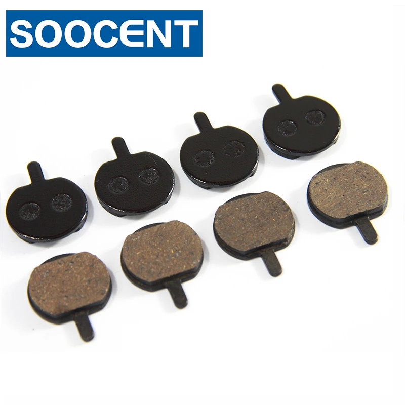 4 Pairs (8 PCS) / Lot Resin Semi metal Disc Bicycle Brake Pads Line