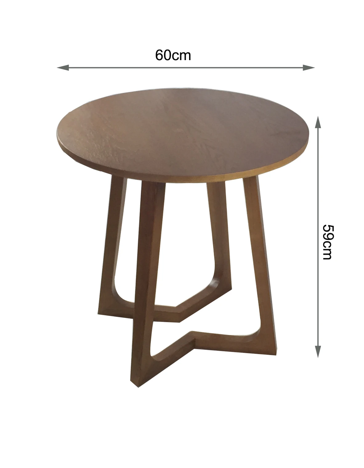 Solid wood coffee table sofa side a few corner simple mini small roundtable round teasideendin