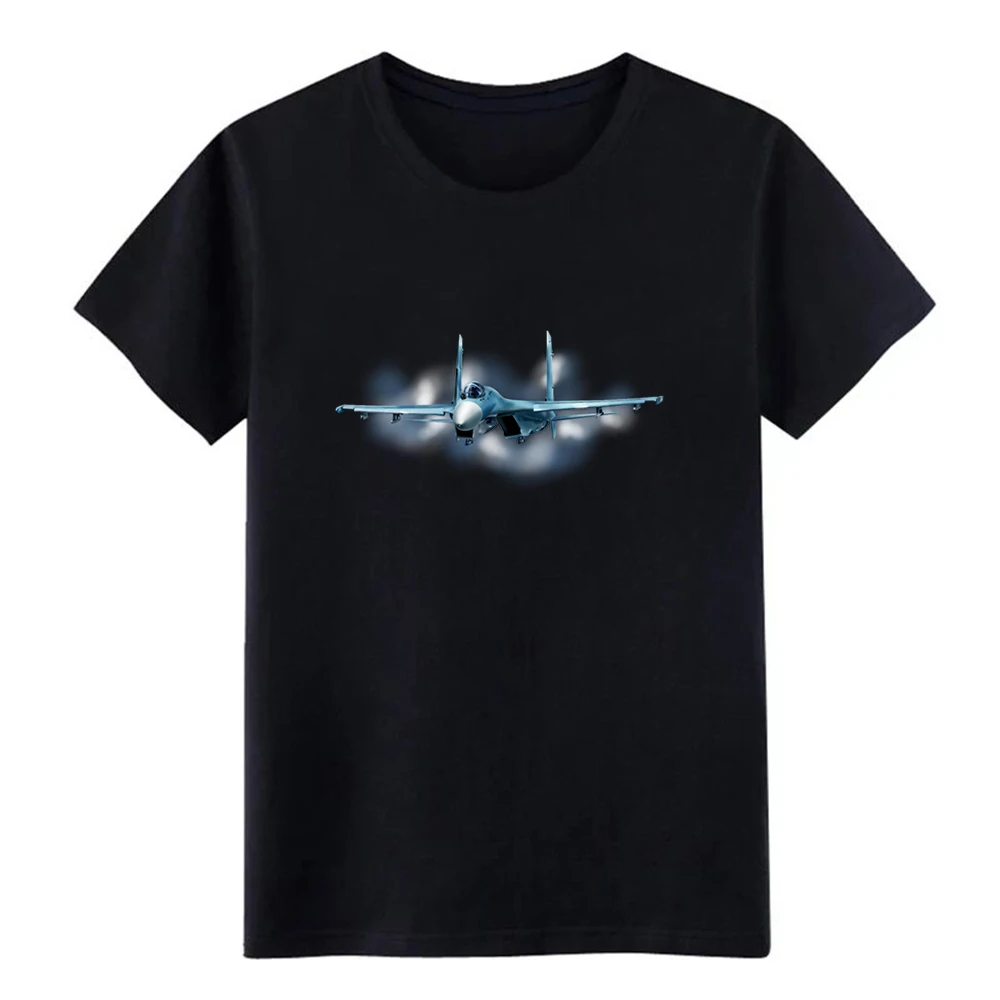 

Men's Fighter Sukhoi Su-27 t shirt Print 100% cotton size S-3xl slim Fitness Funny Casual summer Vintage shirt