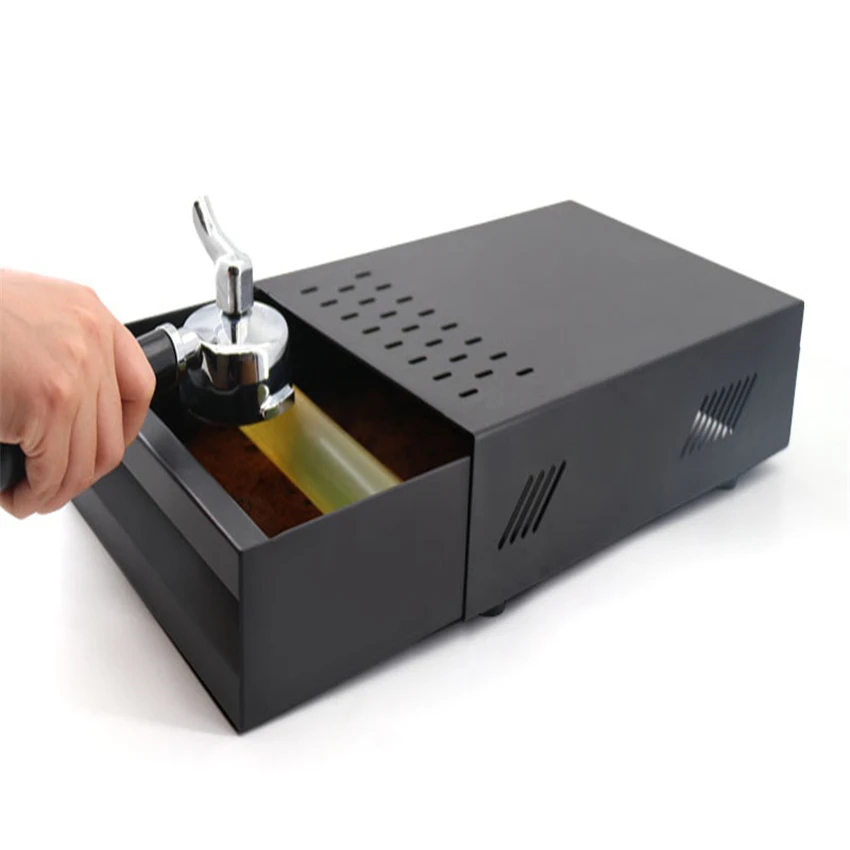 US $32.73 Coffee Knock Box Stainless Steel Iron Espresso With Drawer Coffee Slag Not Splash Manual Coffee Grinder Coffee Accessories