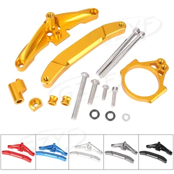 

CNC Motorcycle Steering Damper Stabilizer Bracket Mounting Holder Set For Yamaha FZ1 FAZER 2006-2015 Anodized