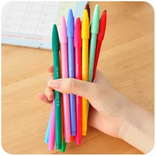 3 компл./лот 24 акварельные гелевые чернила ручка для рисования Корейский цветной маркер ручки аксессуары для офиса школьные принадлежности DB261