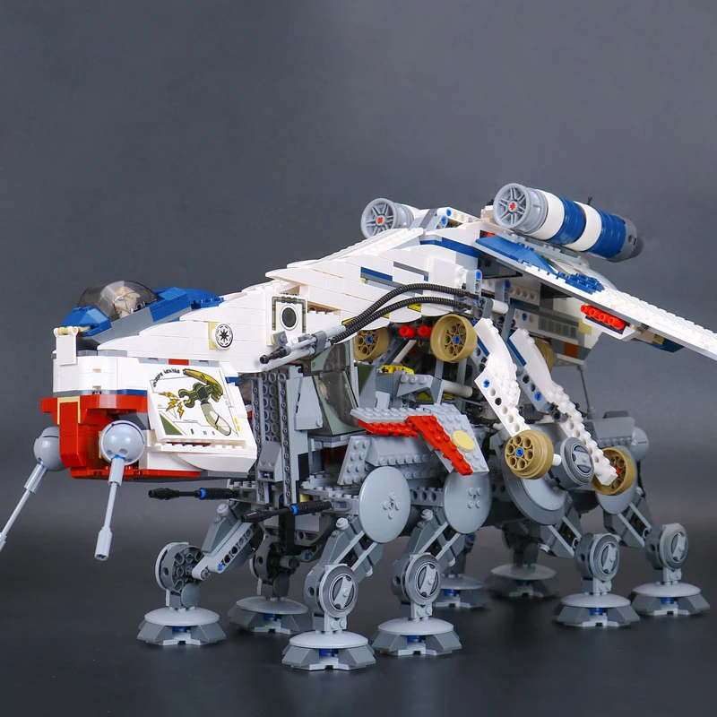

1788Pcs Lepin 05053 Star Series Wars the Republic Drop-ship with AT-OT Walker Model Building Blocks Toy with LegoINGlys 10195