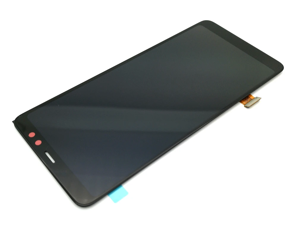 Супер AMOLED ЖК-дисплей для samsung Galaxy A8 Plus A730 A730F A730X ЖК-дисплей кодирующий преобразователь сенсорного экрана в сборе