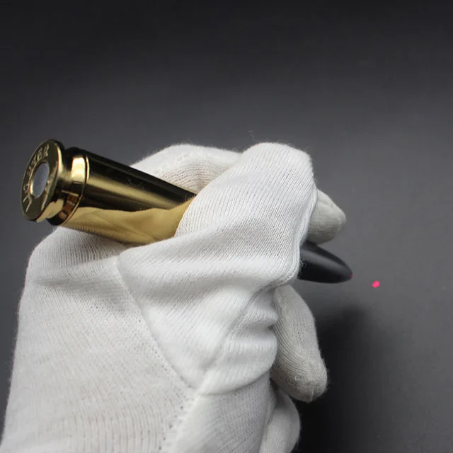 Briquet à Balle en Métal avec Lumière Laser, Gaz Butane, Flamme Coupe-Vent, Laguna, Gadget de Nouveauté, Addictif Militaire – Image 4