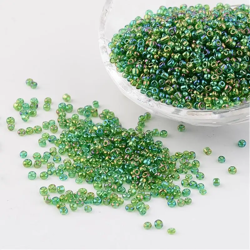 50g 2mm Glass Seed Beads Colourful for Necklaces Bracelets FREE POSTAGE 