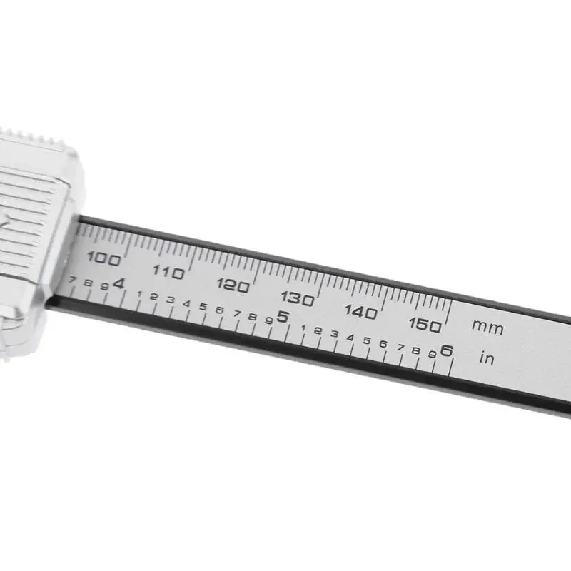 Мм 0-150 мм пластик электронный цифровой штангенциркуль пластик цифровой Калибр правило Калибр микрометр измерительная линейка Trammel суппорт