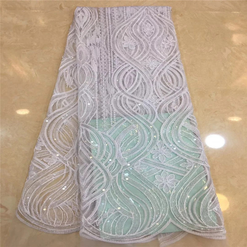 

New African lace fabric, premium lace French tulle lace fabric