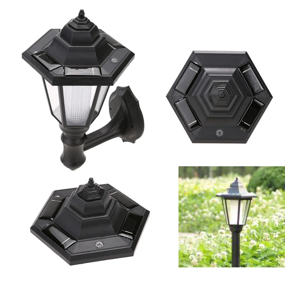 

Garden IP44 Solar Light Led Sensor Wall Lamp Solar Street Lights Power Outdoor Waterproof Ni-MH Battery Lamps Warm White/White