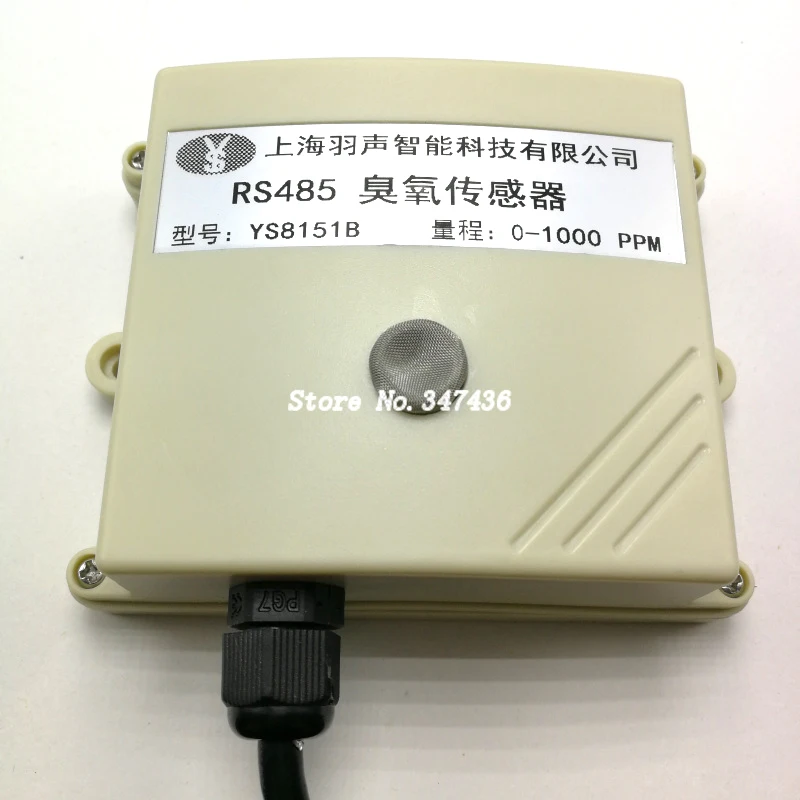 

RS485 ozone O3 gas sensor transmitter online output