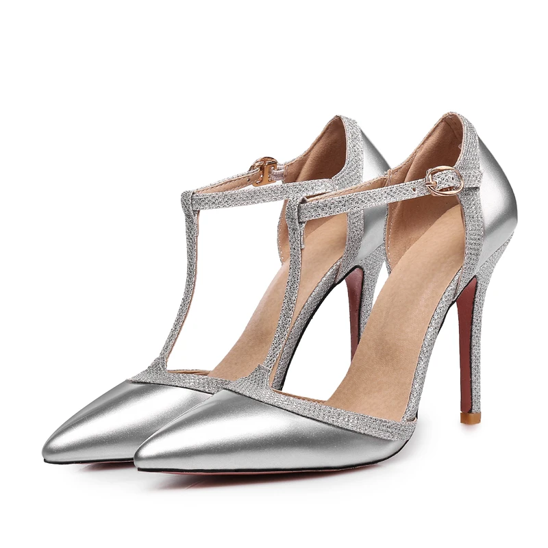 Большие размеры женская обувь Туфли-лодочки лакированные кожаные туфли для женщин Женские туфли-лодочки на высоком каблуке женские с острым носком Т-обувь со шнуровкой рабочая обувь для вечеринок