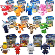13 estilos super asas figura de ação brinquedos mini avião robô superwings transformação anime dos desenhos animados brinquedos para crianças de presente