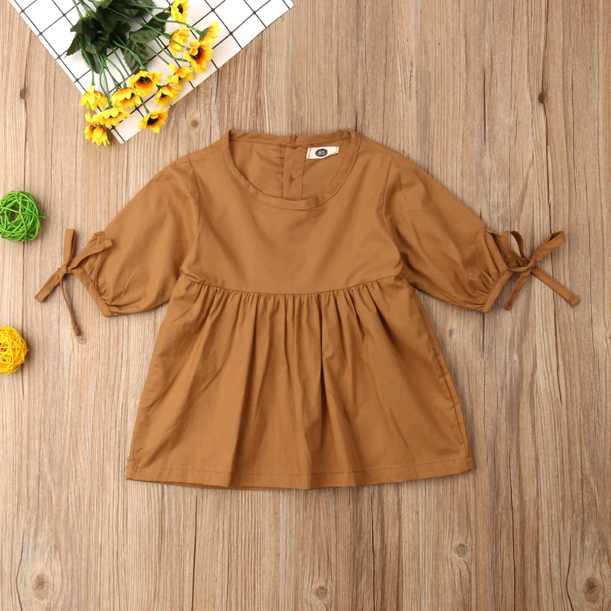 Новое платье для новорожденного прекрасный для девочек, винтажное с рукавом 1/2, для вечеринок, праздничные платья для девочек, летняя одежда для девочек