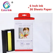 ColorInk Ink Cartridge for Canon Selphy CP Series Photo Printer CP800 CP810 CP820 CP900 CP910 CP1200 CP1300 CP1000 printer
