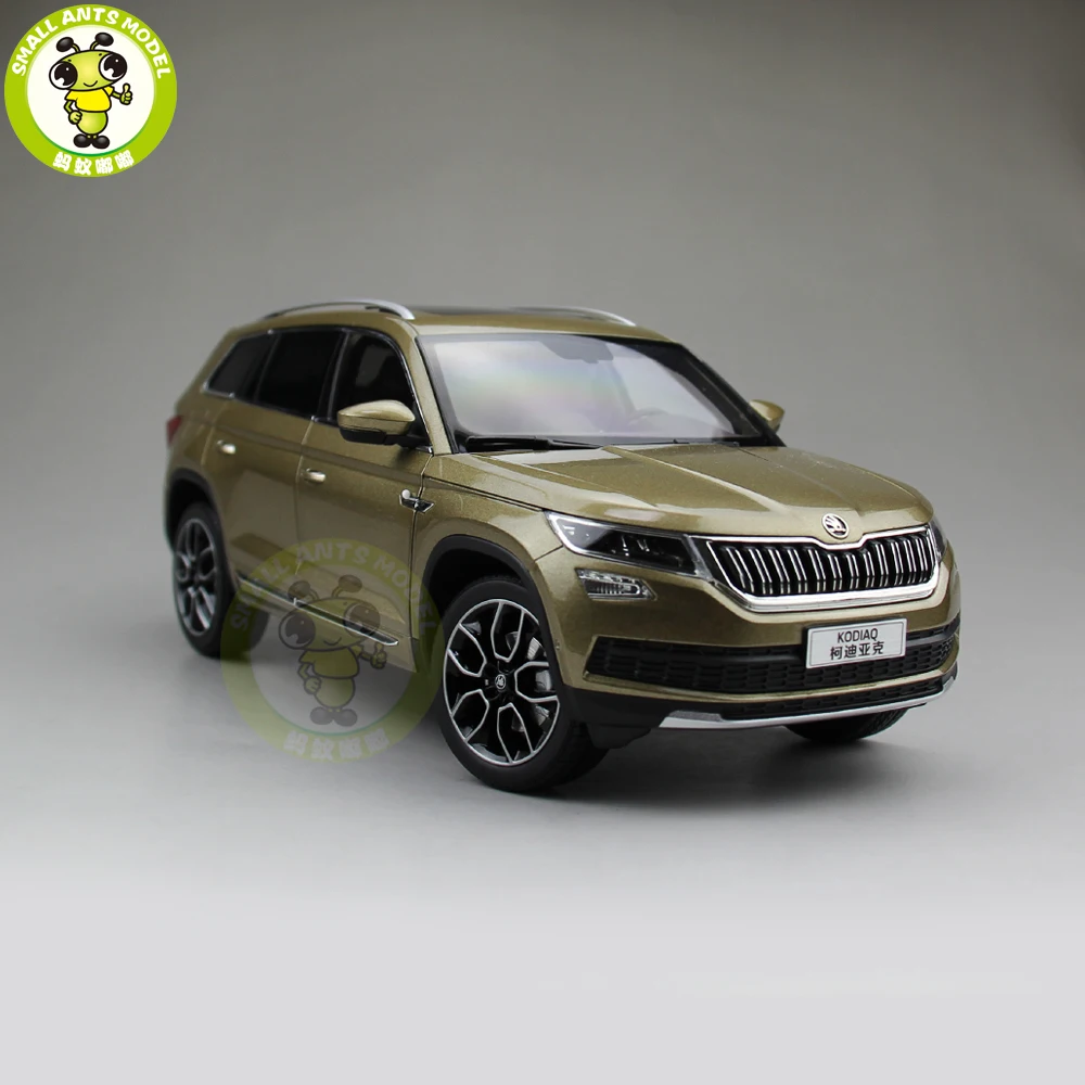 1/18 Skoda KODIAQ SUV литая модель металлическая модель автомобиля SUV Подарочная коллекция хобби золото