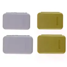 Водонепроницаемый ABS Пластик пены Нахлыстом Приманки Крюк снасти чехол для хранения приманки рыбы снасти Box 2 Цвета