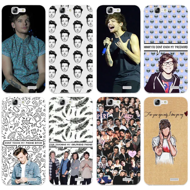 H117 Louis Tomlinson Transparent Hard Thin Skin Case Cover For Huawei P 6 7 8 9 10 Lite Plus Honor 6 7 8 4C 4X G7