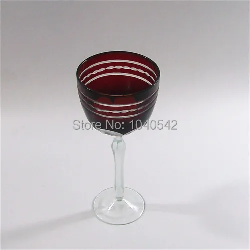 Bohemian Czech Cut To Clear Ruby Red Crystal Stems Goblets Wine Bohemian Czech Cut To Clear Ruby Red Crystal Stems Goblets Wine Gles Stemware Cobalt On Aliexpress Alibaba Group