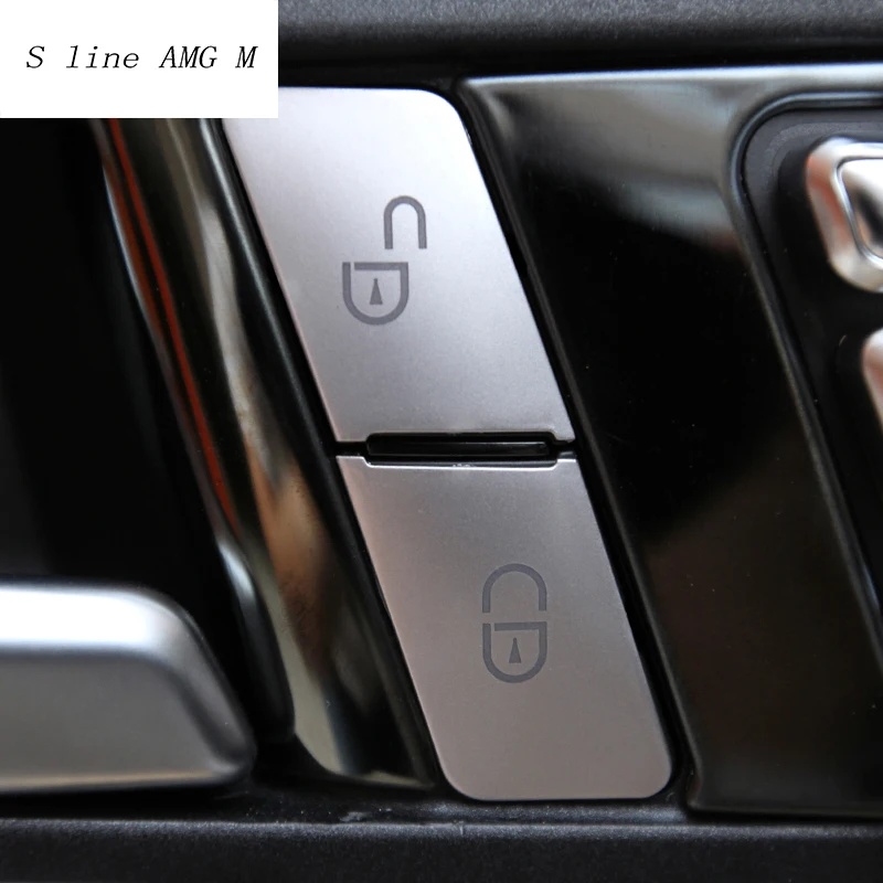 Автомобильный Стайлинг, кнопка регулировки сиденья, переключатель, чехлы, накладка, наклейки для Mercedes Benz GLE W166 ML GL GLS X166, аксессуары для салона автомобиля