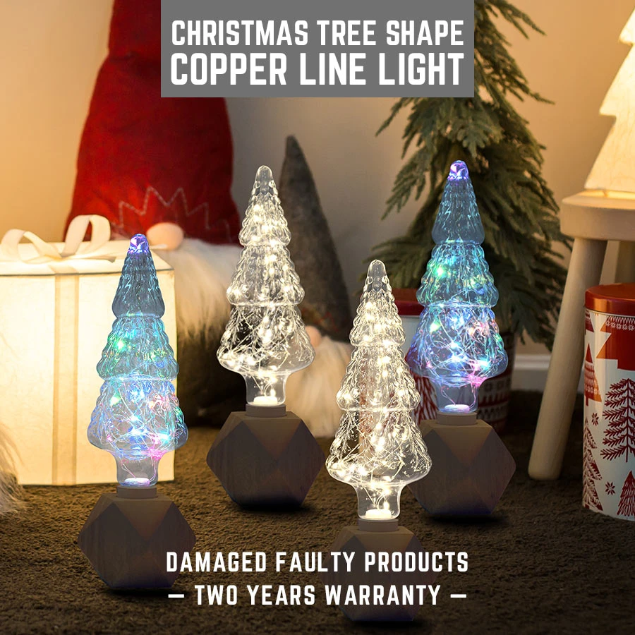 bulb tree shaped table lamp