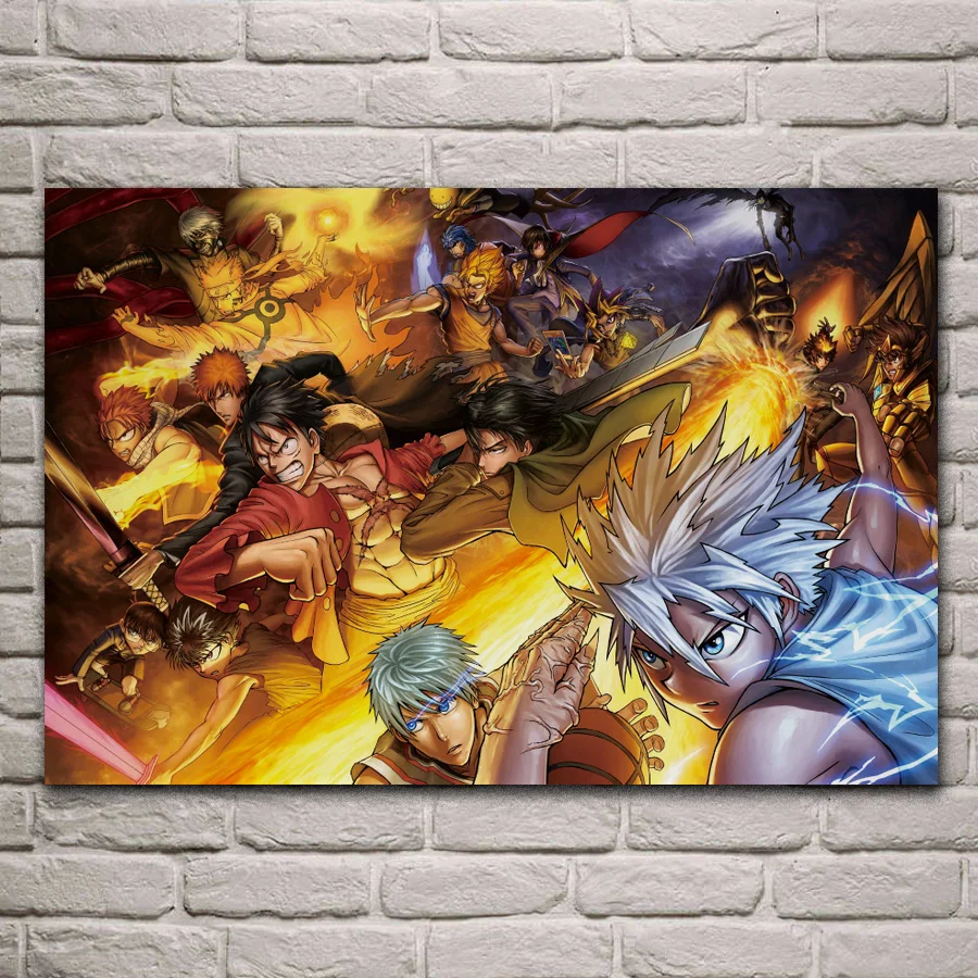 Anime Crossover Kaneki Ken Killua Kuroko Ichigo Naruto One Piece Living Room Home Wall Art Decor Wood Frame Fabric Poster Ex404 Buy At The Price Of 7 69 In Aliexpress Com Imall Com Anime Crossover Kaneki Ken Killua Kuroko Ichigo Naruto One Piece Living Room Home Wall Art Decor Wood Frame Fabric Poster Ex404 Buy At The Price Of 7 69 In Aliexpress Com Imall Com