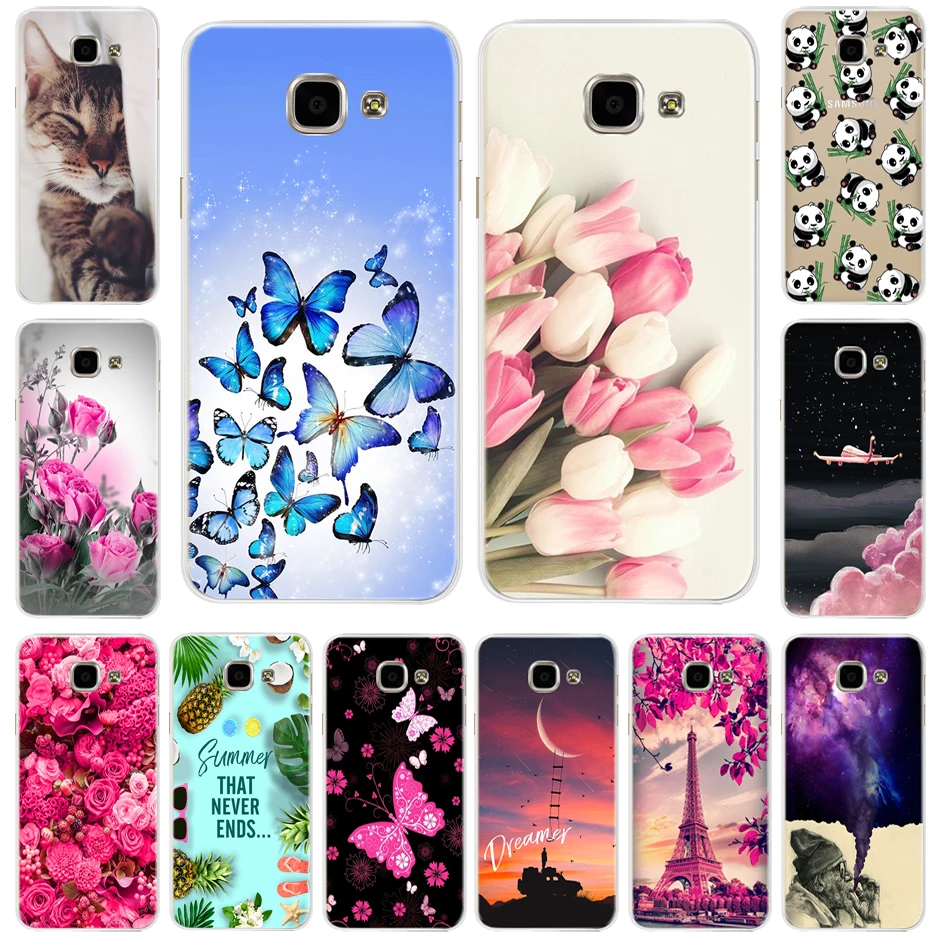 Мультяшный чехол для Coque Samsung Galaxy A5 2016 A510 A510F мягкий силиконовый телефона |