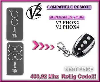 

v2 phox2/v2 phox4 Compatible Remote Control duplicator 433.92mhz Clone rolling code