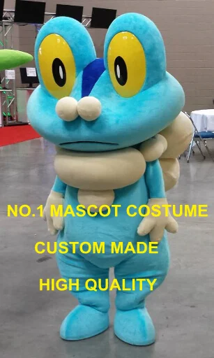 Froakie mascotte kostuum pocket monster anime cosply kostuums fancy dress kits 2000