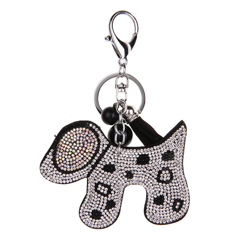 YD&ampYDBZ 2019 Cute Dog Key Keychain For Women Fashion Kwaii Jewelry Car Ring Brown Pink Silver Color Red 4 Handbag Keychains | Украшения