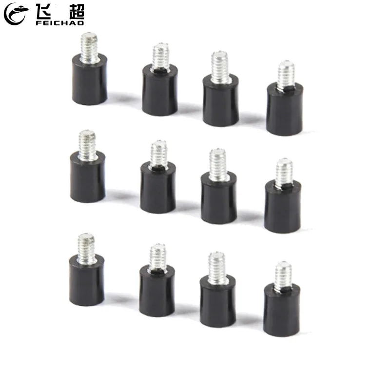 

12Pcs M3 Flight Controller Anti-Vibration Fixed Screws Mounting VD Rubber Pillar For CC3D FPV Racing Quadcopter Drone