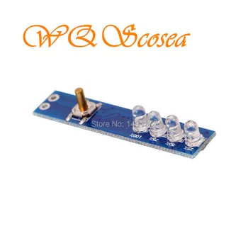 

WQScosea Q8S-325 4 Serial 4S Battery Packs Capacity Indicator LED Display Board Power Level Tester Meter For 4pcs 18650 Lithium