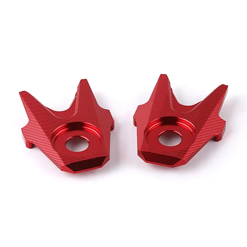 

Motorcycle Accessories CNC Aluminum Alloy Chain Adjuster Positioning Indicator Decorative Cover For Kawasaki Ninja 300 Z300